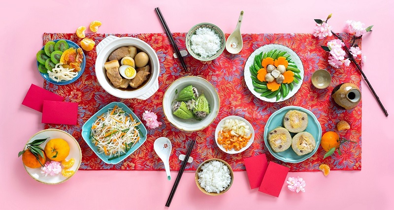 Bữa ăn ngày Tết của các gia đình Việt được biết đến với thực đơn phong phú, đa dạng