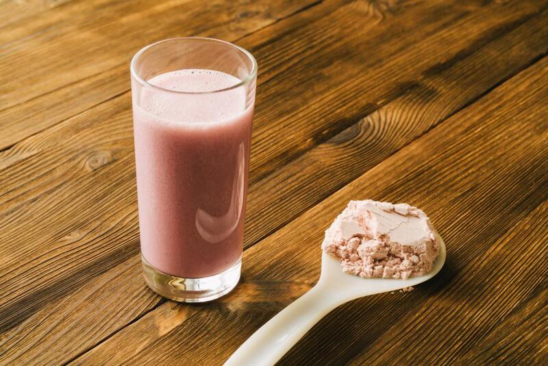 Sữa lắc protein có thể uống ngay trước khi tập gym