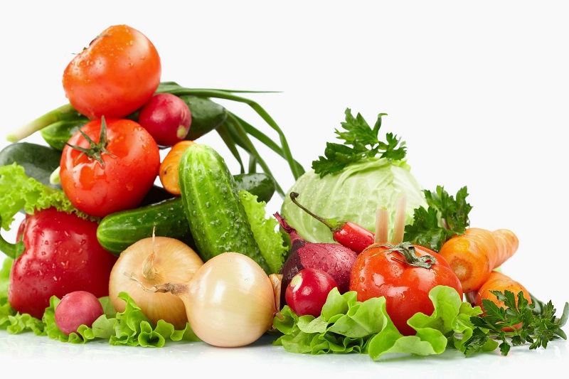 Rau xanh là thực phẩm không thể thiếu trong khẩu phần ăn healthy