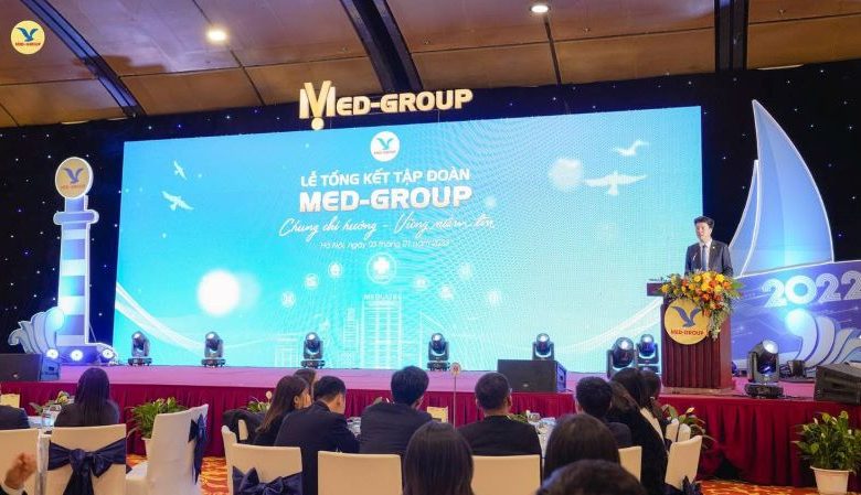 TS Nguyễn Trí Anh - Tổng Giám đốc tập đoàn đã đưa 5 nhiệm vụ trọng tâm năm 2023 tại Lễ tổng kết tập đoàn MED-GROUP